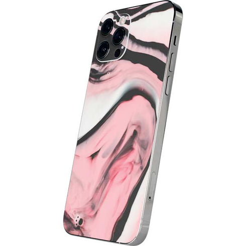 Pink Marble Ink iPhone 12 Pro Max Skin