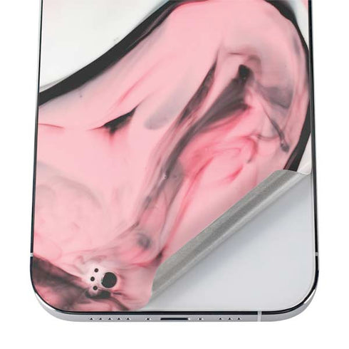 Pink Marble Ink iPhone 12 Pro Max Skin