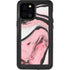 Pink Marble Ink iPhone 12 Pro Max Waterproof Case