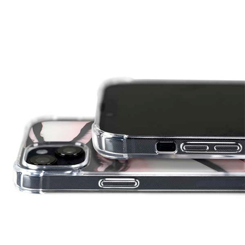 Pink Marble Ink iPhone 15 MagSafe Case