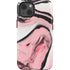 Pink Marble Ink iPhone 15 Impact Case