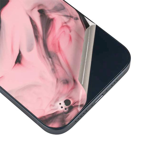 Pink Marble Ink iPhone 14 Plus Skin