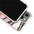 Pink Marble Ink iPhone 15 Pro Clear Case