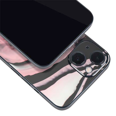 Pink Marble Ink iPhone 14 Skin