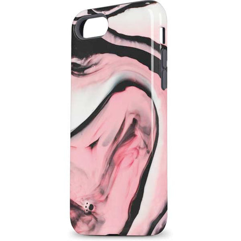 Pink Marble Ink iPhone 7 Pro Case