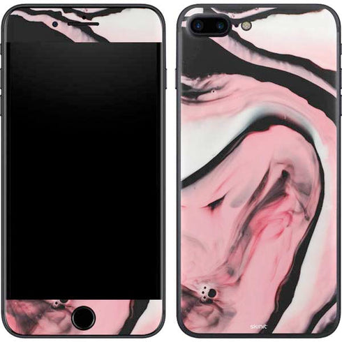 Pink Marble Ink iPhone 8 Plus Skin