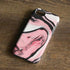 Pink Marble Ink iPhone 8 Pro Case