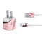 Pink Marble Ink iPhone Charger (5W USB) Skin