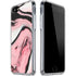 Pink Marble Ink iPhone SE (2nd & 3rd Gen) Clear Case