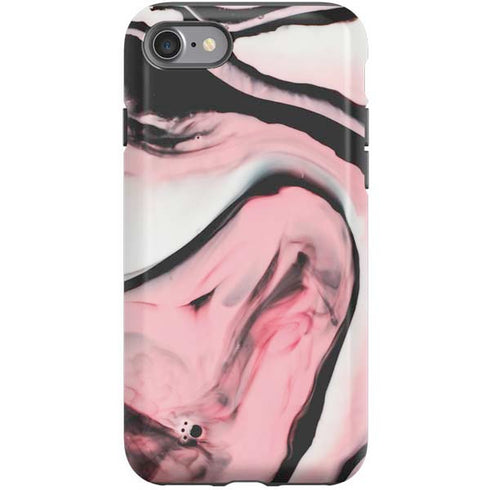 Pink Marble Ink iPhone SE (2nd & 3rd Gen) Pro Case