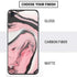 Pink Marble Ink iPhone SE (2nd & 3rd Gen) Skin
