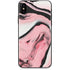 Pink Marble Ink iPhone X Skin