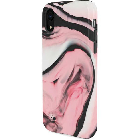 Pink Marble Ink iPhone XR Pro Case