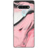 Pink Marble Ink LG Stylo 6 Clear Case