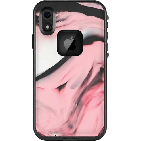 Pink Marble Ink LifeProof Fre iPhone Skin
