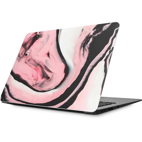 Pink Marble Ink Apple MacBook Skin