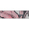 Pink Marble Ink Magic Keyboard with Numeric Keypad Skin