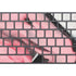 Pink Marble Ink Magic Keyboard with Numeric Keypad Skin