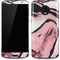 Pink Marble Ink Moto G6 Skin