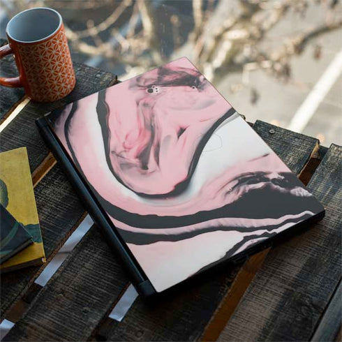 Pink Marble Ink MSI GS65 Stealth Laptop Skin