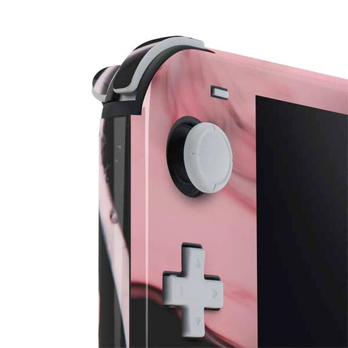 Pink Marble Ink Nintendo Switch Lite Skin