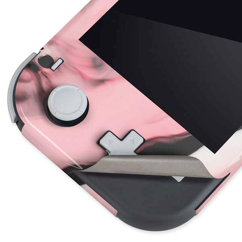 Pink Marble Ink Nintendo Switch Lite Skin