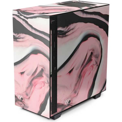 Pink Marble Ink NZXT H510 Compact ATX Mid-Tower Case Skin