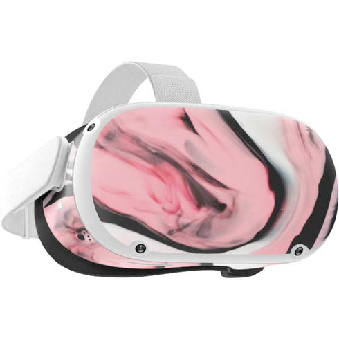 Pink Marble Ink Oculus Quest 2 Skin