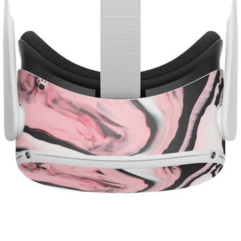 Pink Marble Ink Oculus Quest 2 Skin