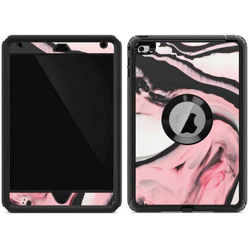 Pink Marble Ink Otterbox Defender iPad Skin