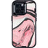 Pink Marble Ink Otterbox Defender iPhone Skin