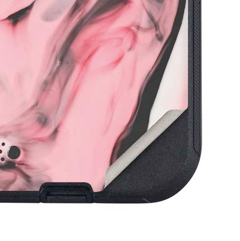 Pink Marble Ink Otterbox Defender iPhone Skin