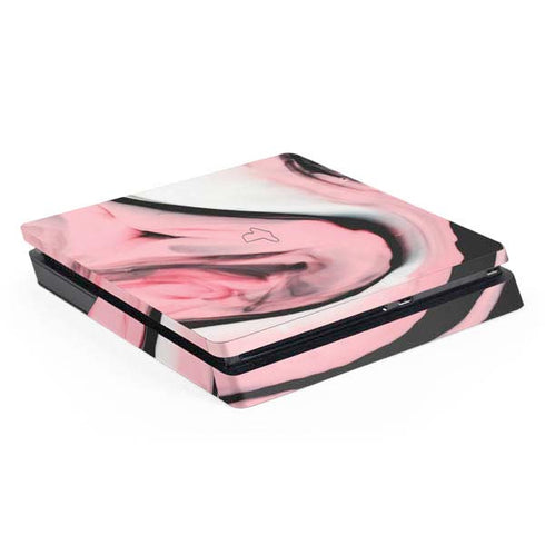 Pink Marble Ink PS4 Slim Skin