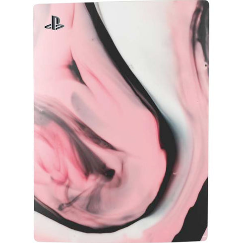 Pink Marble Ink PS5 Digital Edition Console Skin