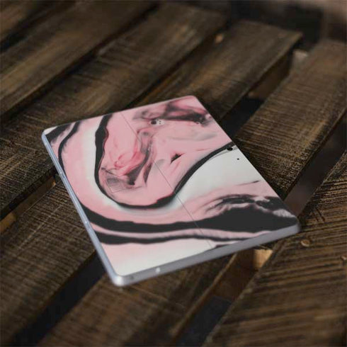 Pink Marble Ink Surface Go Skin