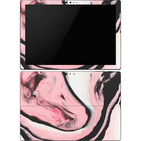 Pink Marble Ink Surface Pro 6 Skin