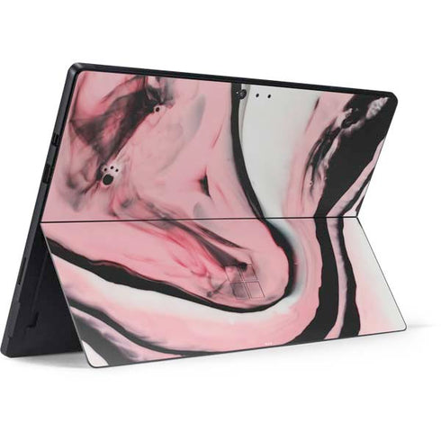 Pink Marble Ink Surface Pro 6 Skin