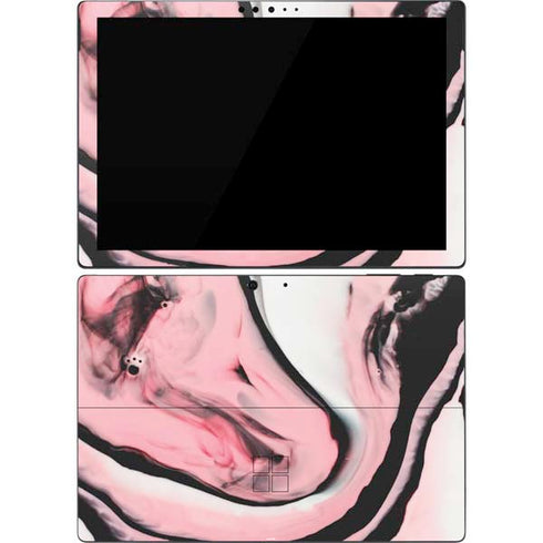 Pink Marble Ink Surface Pro 7 Skin