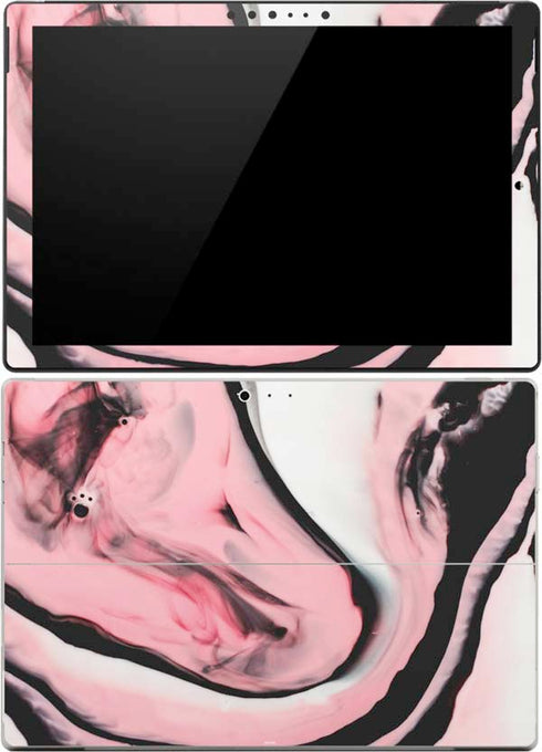 Pink Marble Ink Surface Pro (2017) Skin