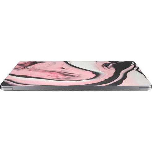 Pink Marble Ink Universal Laptop 16in (13 x 9.4in) Skin