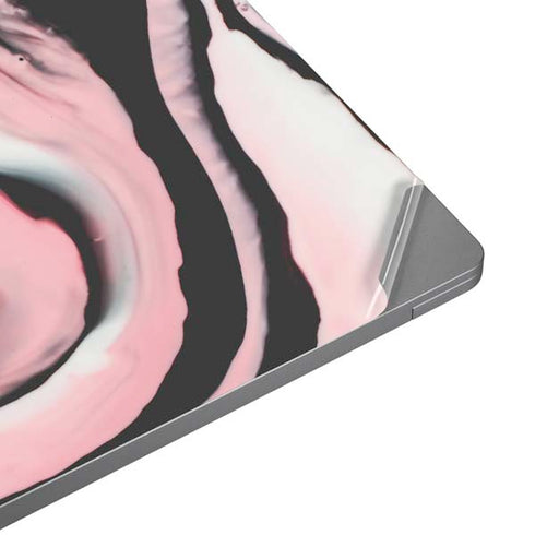 Pink Marble Ink Universal Laptop 18in (14.6 x 10.6in) Skin