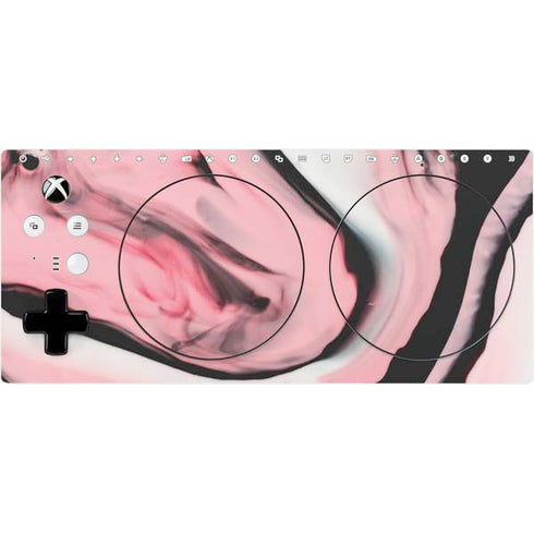 Pink Marble Ink Xbox Adaptive Controller Skin