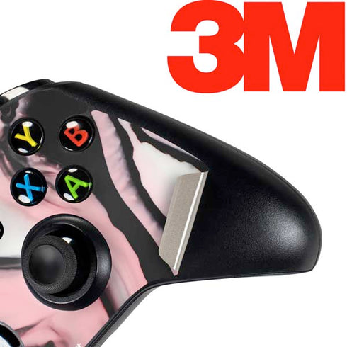 Pink Marble Ink Xbox One Controller Skin