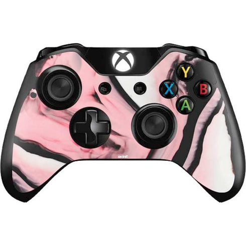 Pink Marble Ink Xbox One Controller Skin