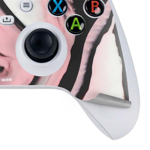 Pink Marble Ink Xbox Series S Bundle Skin