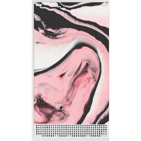 Pink Marble Ink Xbox Series S Console Skin