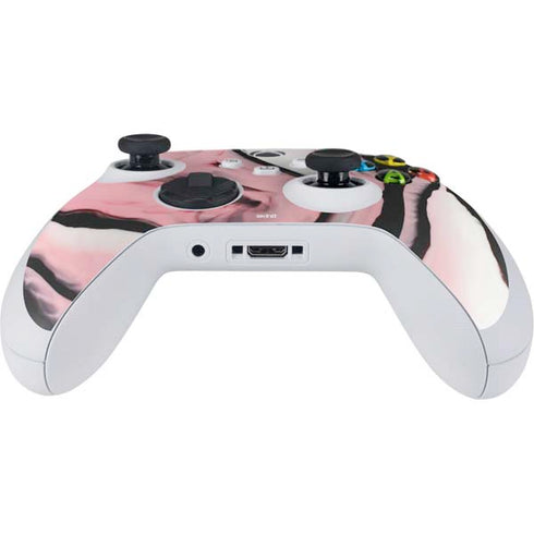 Pink Marble Ink Xbox Series S Controller Skin