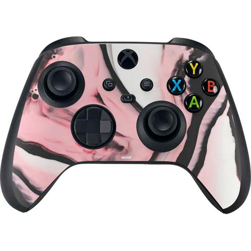 Pink Marble Ink Xbox Series X Controller Skin