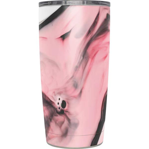 Pink Marble Ink Yeti 20oz Tumbler Skin