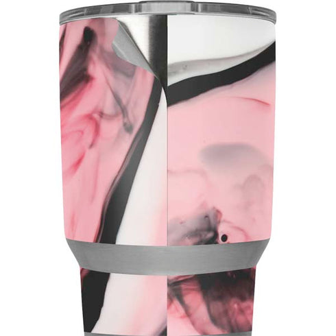 Pink Marble Ink Yeti 20oz Tumbler Skin